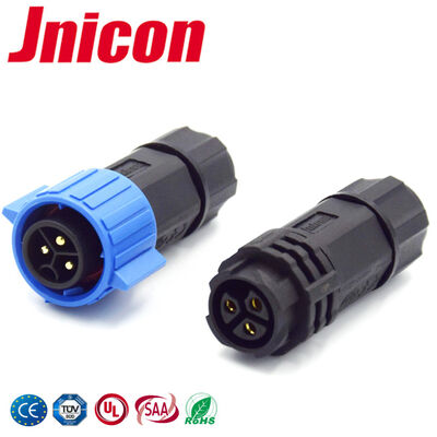 PA66 M19 3Pin الذكور إلى الإناث وصلة الطاقة