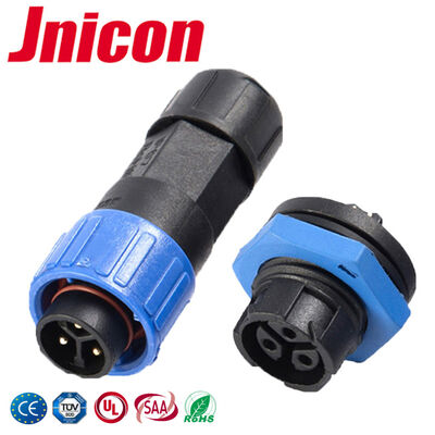 PA66 10A عازل المياه اتصالات الأسلاك منخفضة الجهد M16 الانسحاب الذاتي للطيران