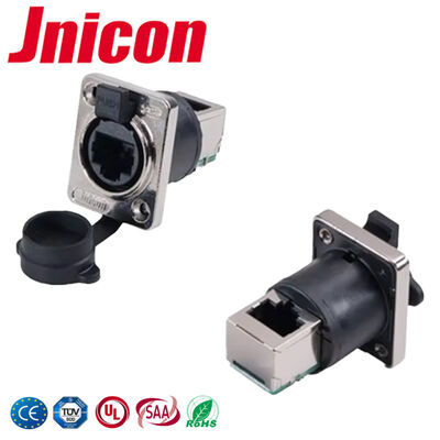 IP44/IP65 قفل البهام ربط RJ45 رابط مقاوم للماء سبيكة النحاس 500 فولت