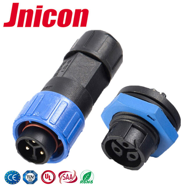 PA66 10A عازل المياه اتصالات الأسلاك منخفضة الجهد M16 الانسحاب الذاتي للطيران