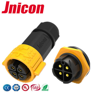 M25 50A دائرية مقاومة للماء 4 دبوسات جهاز توصيل الطاقة